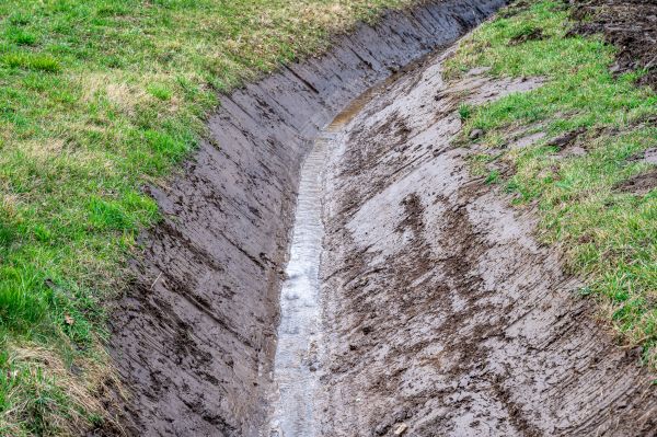 Cost of Drainage Ditch Repair in Hudson