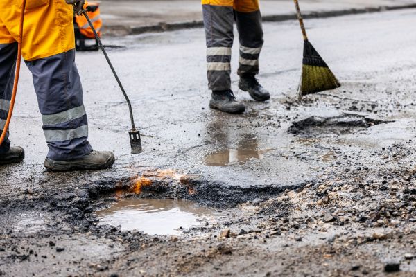Cost of Gravel Pothole Repair in Hudson